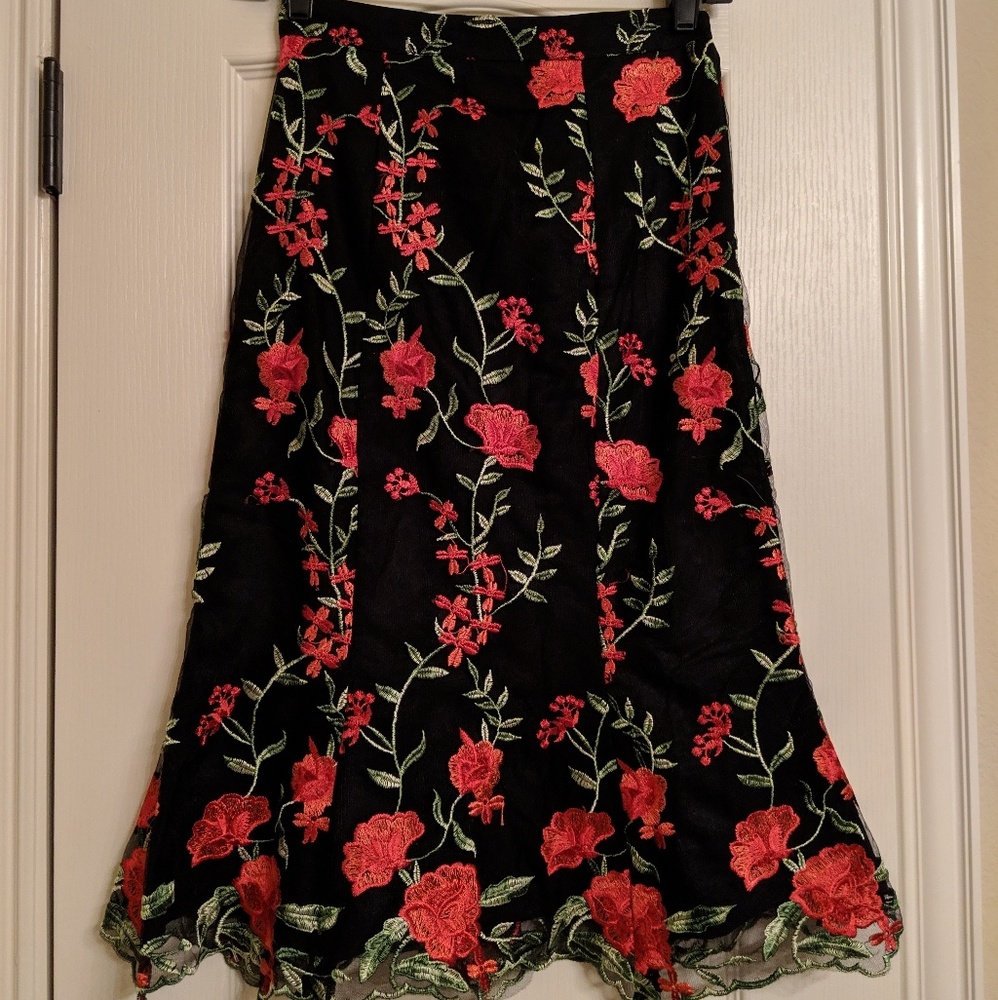 Small Embroidered skirt